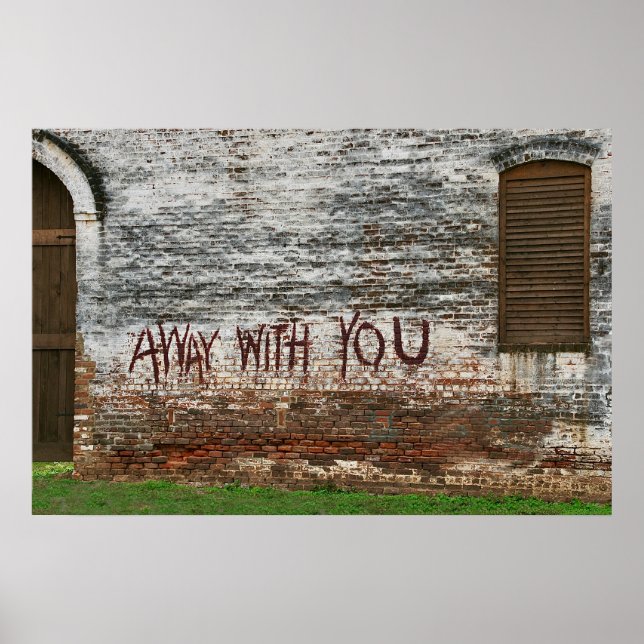 Poster Away with You (Frente)