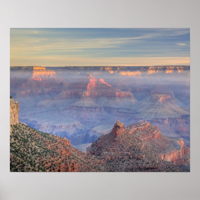 Poster AZ, Arizona, Parque Nacional do Grand Canyon, Sul  (Frente)