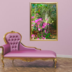 Póster Azalea Path Bok Tower Gardens Lake Wales Flórida