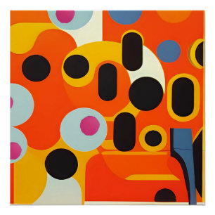 Póster Azeitonas pálidas - Ken Gage Abstrato