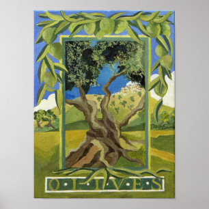 Póster Azeitonas verdes 2014