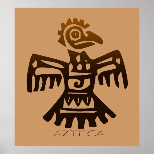 Poster AZTEC ~ Aguardente de Pássaro (Frente)