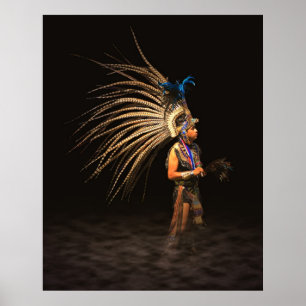Póster Aztec Dancer