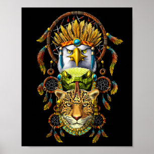 Poster Aztec Dreamcatcher