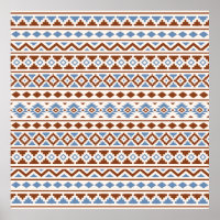 Aztec Essência Padrão II Rust Blue Cream