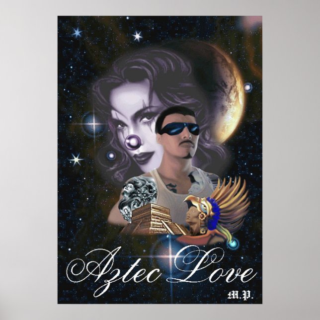 Póster Aztec Love (Frente)