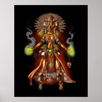 Aztec mitologia Deus Manágua