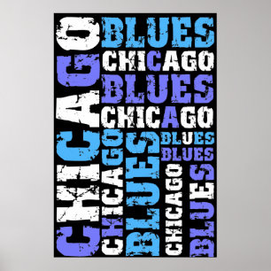 PÓSTER AZUIS DE CHICAGO