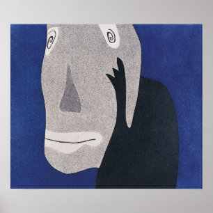 Póster Azul