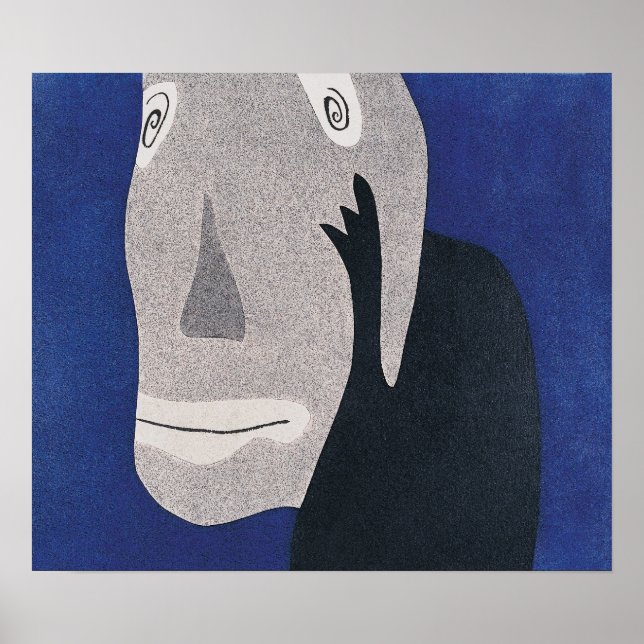 Póster Azul (Frente)