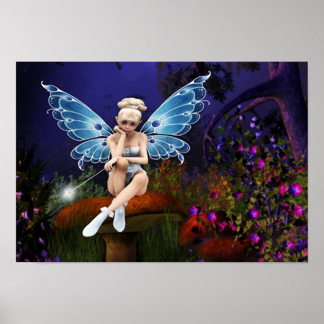 Póster Azul (Frente)