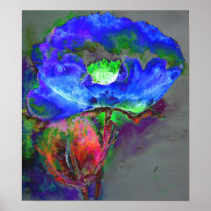 Póster Azul