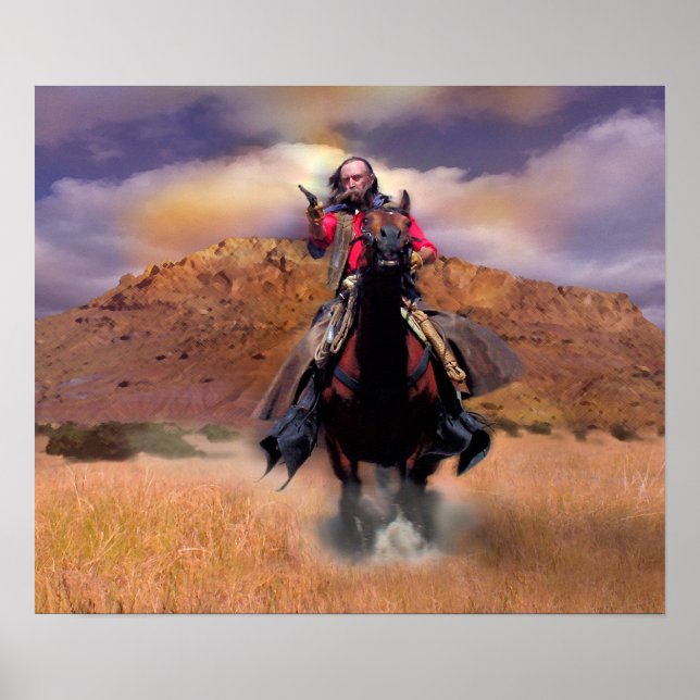 Póster Azul (Frente)