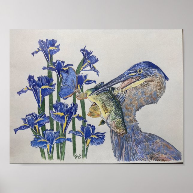 Poster Azul (Frente)