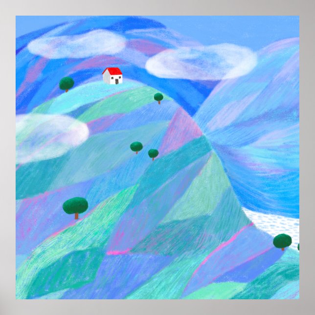 Poster Azul (Frente)