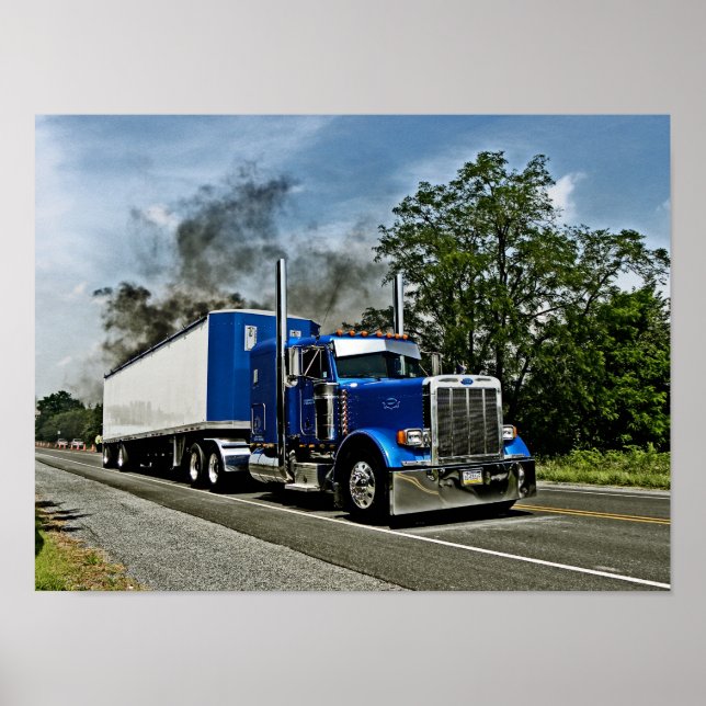 Poster Azul 379 do Hoover (Frente)