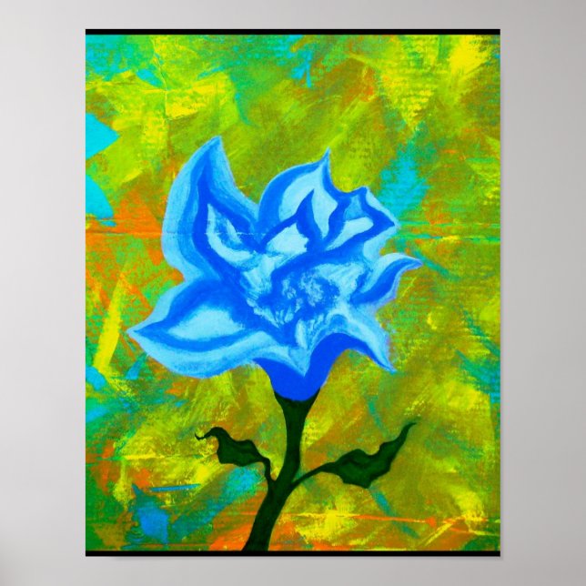 Poster Azul Aberto (Frente)