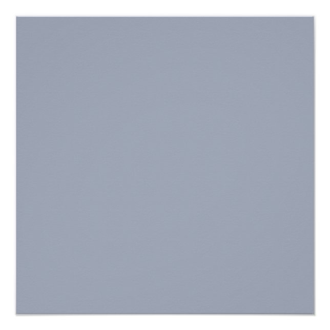 Póster Azul-cadete (Crayola) (cor sólida) (Frente)