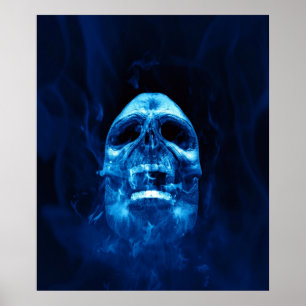 Póster azul do scull