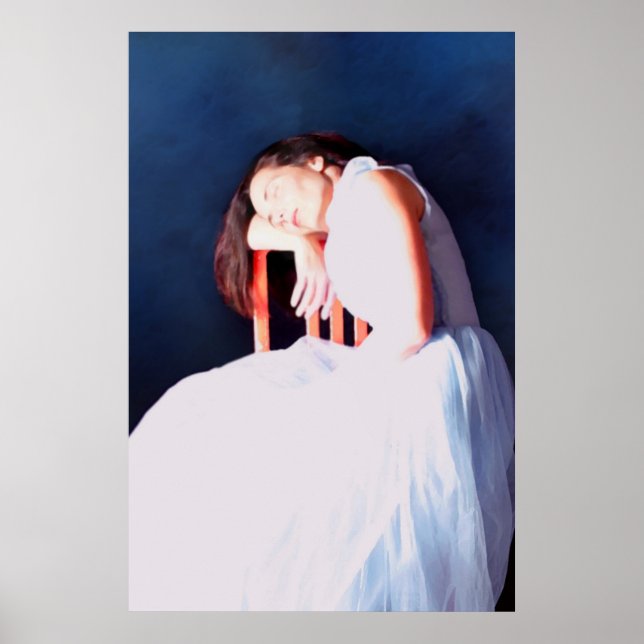 Póster Azul-dormente (Frente)