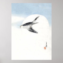 Poster Azul e Branco