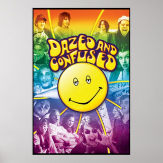 Poster Azul e confuso