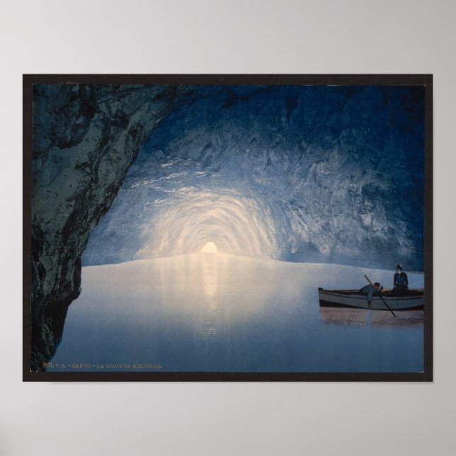 PÓSTER AZUL GROTTO (Frente)
