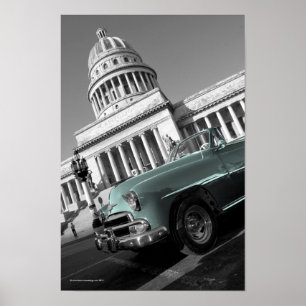 Póster Azul legal de Capitolio