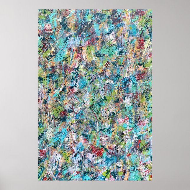 Poster Azul paralelo 24 x 36 (Frente)
