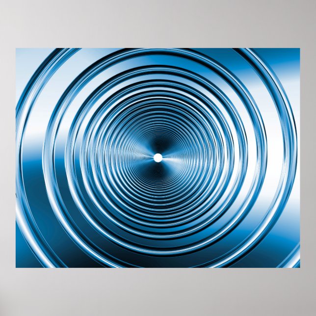 Poster Azul Primavera (Frente)