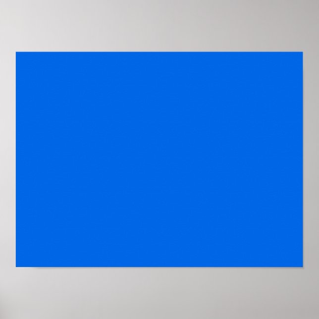 Poster Azul Real (Frente)