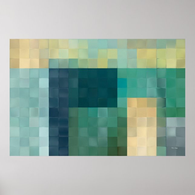 Póster Azulejo moderno Art. 6, 2009 (Frente)