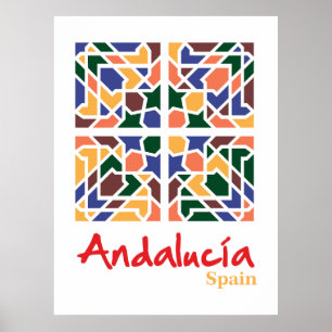 Poster Azulejos Andaluzes 1