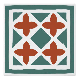 Póster Azulejos Andaluzes 15