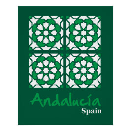 Póster Azulejos Andaluzes 2