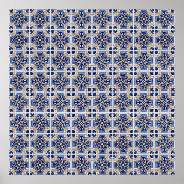 Póster Azulejos cerâmicos (Frente)