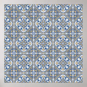 Póster Azulejos cerâmicos