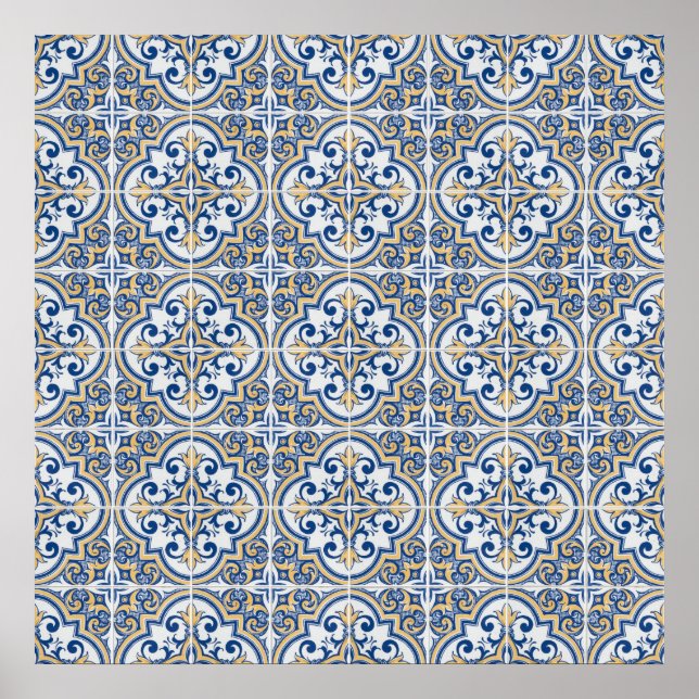 Póster Azulejos cerâmicos (Frente)
