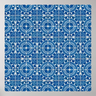 Póster Azulejos cerâmicos