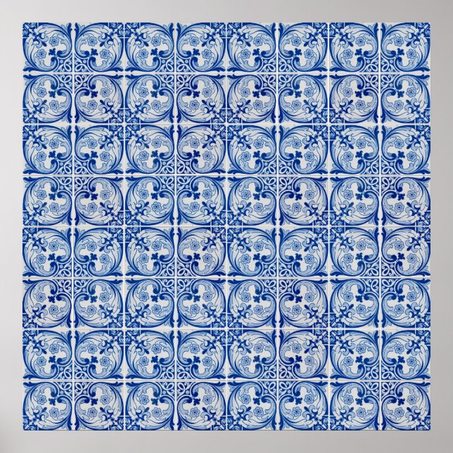 Póster Azulejos cerâmicos (Frente)