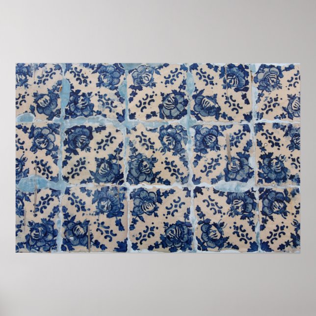 Póster Azulejos do Azulejo Português (Frente)