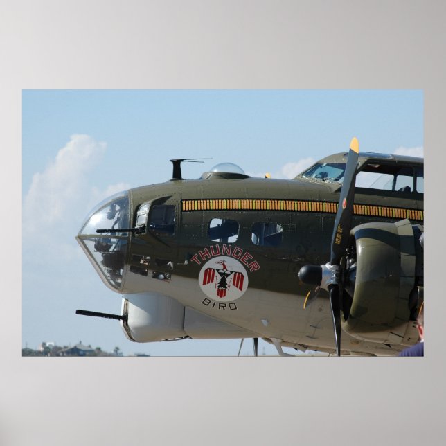 Póster B-17 Arte Do Nariz (Frente)