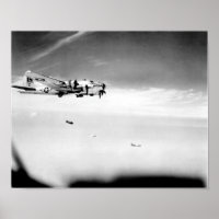 B-17 Bombas de queda da fortaleza voadora
