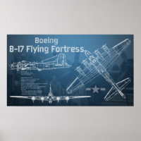 B-17 Fortaleza Blueprint