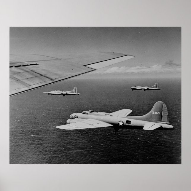 Poster B-17 Fortalezas Voadoras (Frente)