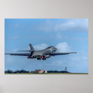 Poster B-1B Aeronaves de lança