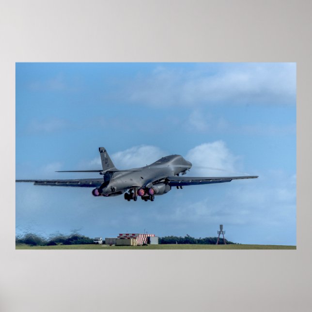 Poster B-1B Aeronaves de lança (Frente)