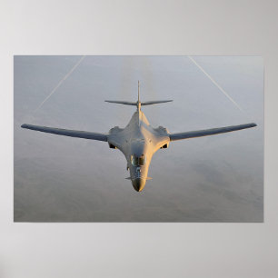Poster B-1B Aeronaves de lança