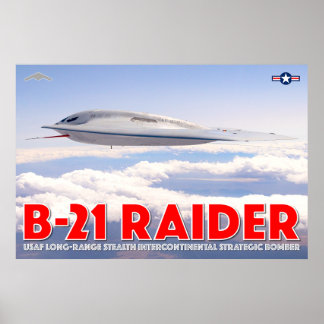 POSTER B-21 REBOQUE