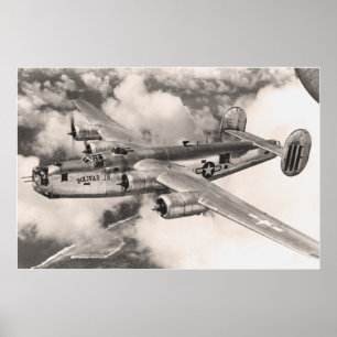 Poster B-24 na patrulha